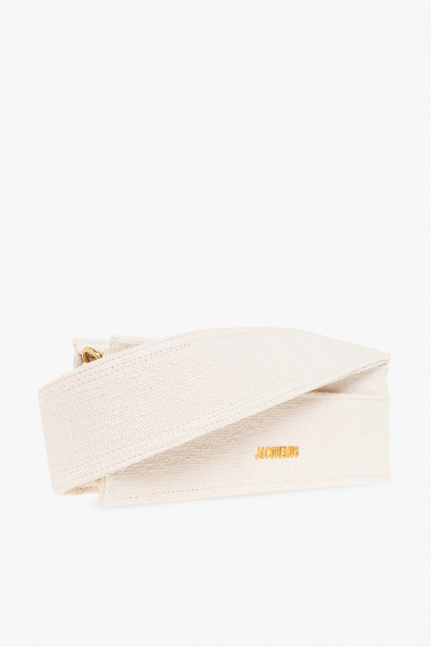 関税送料込 JACQUEMUS Le Cuscinu キャンバス ショルダーバッグ Jacquemus JACQUEMUS Le Cuscinu canvas shoulder bag